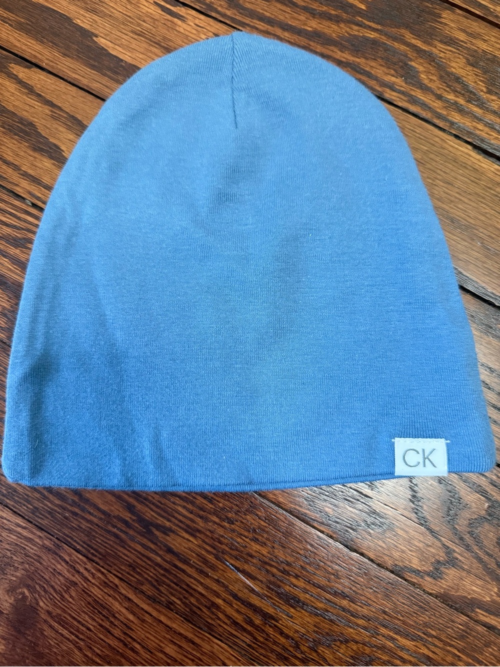 Calvin Klein Kids Sky Blue Knit Hat set of 2